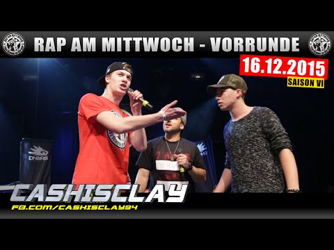 RAP AM MITTWOCH FRANKFURT: 16.12.15 BattleMania Vorrunde feat. CASHISCLAY uvm. (2/4) GERMAN BATTLE