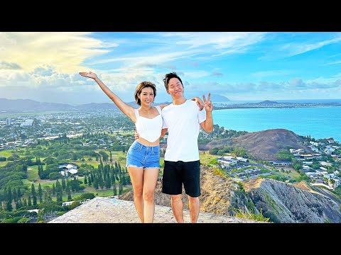 Hiking Hawaii's Most Beautiful Views! | Lanikai Pillboxes