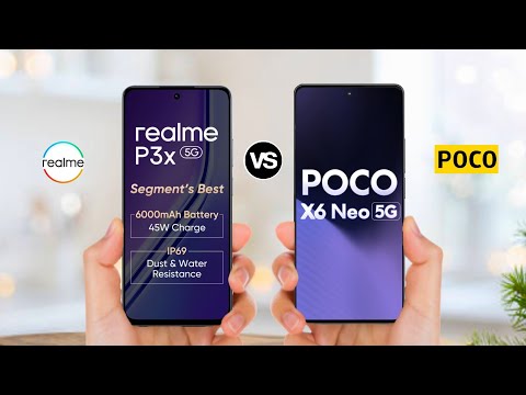 Realme P3x 5G vs POCO X6 Neo