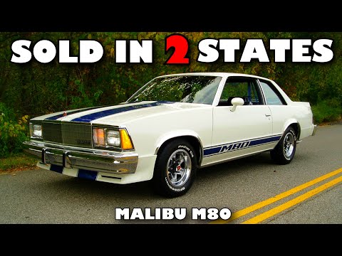 This Chevy was Only Sold in 2 States: The Malibu M80