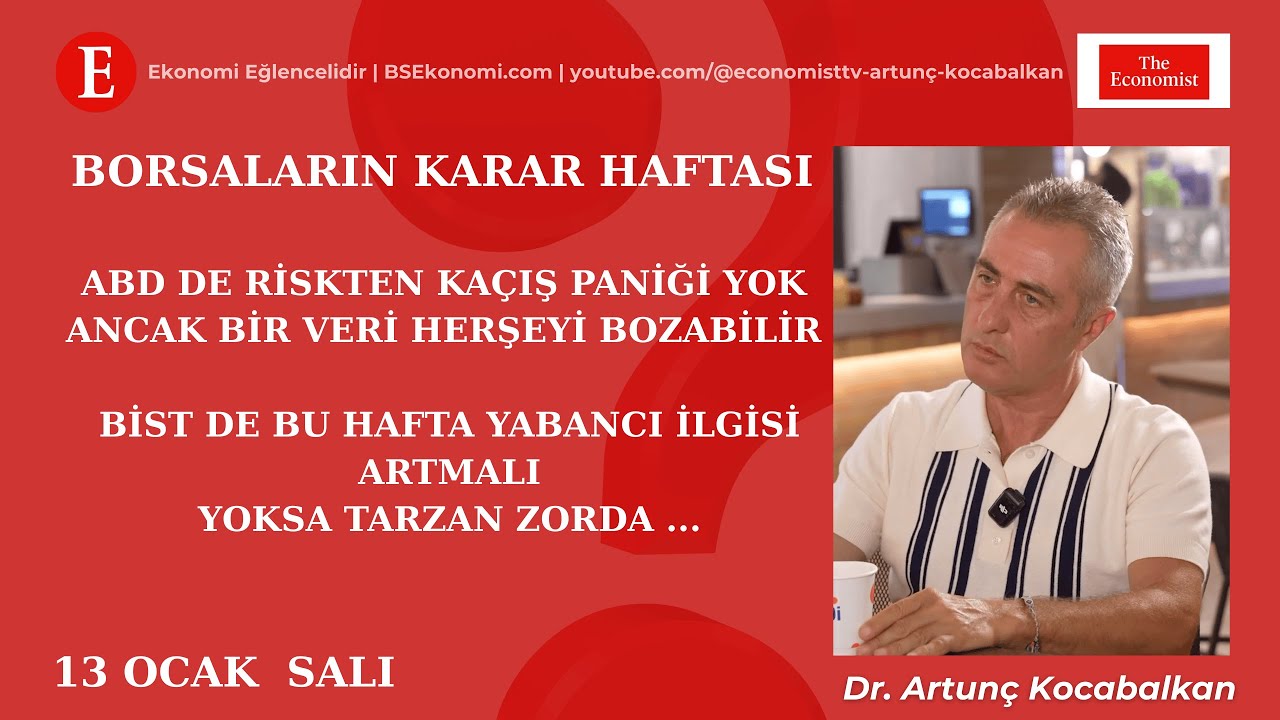 ABD DE RİSKTEN KAÇIŞ PANİĞİ YOK  ANCAK BİR VERİ HERŞEYİ BOZABİLİR !