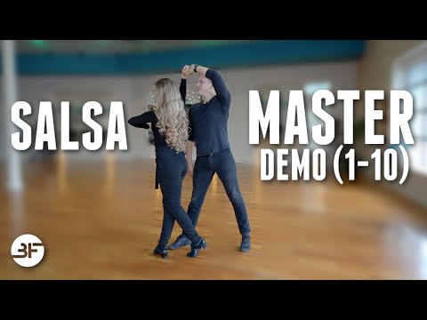 Beginner/Intermediate Salsa Master Demo | Combo Patterns (1-10)
