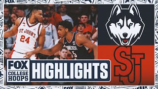 Download lagu No. 3 UConn Huskies vs. No. 22 St. John's Red Storm 🏀 FOX College Hoops mp3