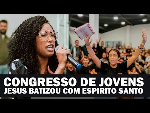 Sulamita Alves - Veja o que Deus fez nesse Congresso de Jovens, vários foram batizados ( Parte ll )