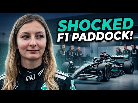 Doriane Pin’s Secret Mercedes Test Shocked The Entire F1 Paddock