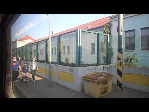 Pantograf 460.079/080 v úseku Praha Mararykovo nádraží - Roztoky u Prahy