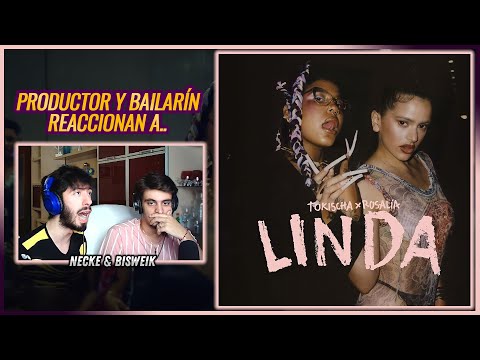 Tokischa x Rosalía - Linda | 🌟 Reacción Productor y Bailarín 🌟 | #NeckeYBisweik