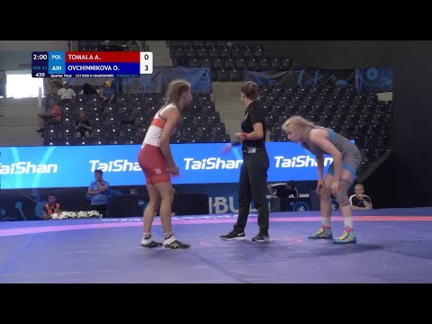 Quarter Final • WW 53Kg • Amelia Zofia TOMALA (POL) vs. Olga OVCHINNIKOVA (AIN)