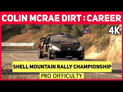 Colin McRae DiRT in 4K - Career - #30 Shell Mountain Rally Championship - Pro Difficulty