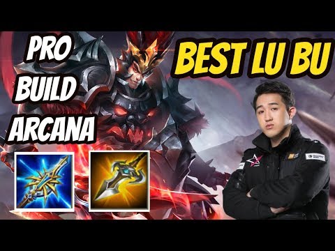 LU BU SOLO LANE NEW BUILD BY JT YUZON - ft. Rank 1 | Arena of Valor Lu Bu Gameplay Guide Conqueror