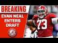 Alabama OL Evan Neal Declares for 2022 NFL Draft | CBS Sports HQ