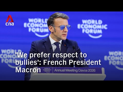 Macron throws shade at Trump: 'We prefer respect to bullies'