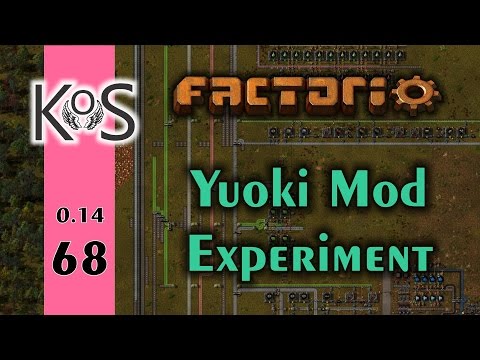 Factorio: Yuoki Mod Experiment Ep 68: More Tiles & Coal - Let's Play, Gameplay 0.14