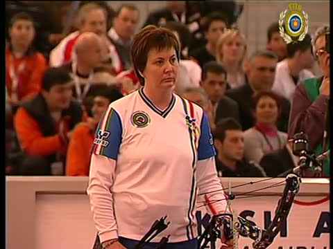 Eugenia Salvi v Fatima Agudo – compound women's gold | Izmir 2007 World Archery Indoor Championships