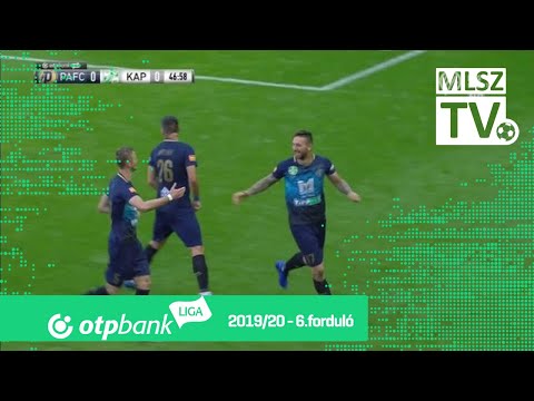 Vanecek David első gólja a Puskás Akadémia FC – Kaposvári Rákóczi FC mérkőzésen