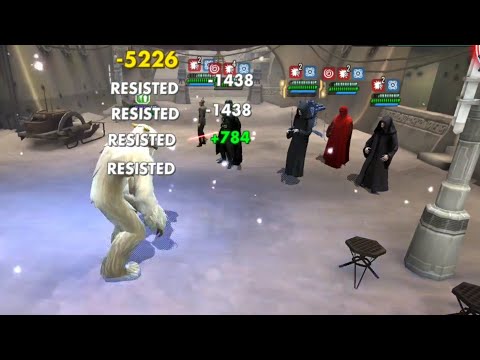 GAC [5v5] : [Solo] Wampa-Omicron vs SEE Sith Eternal Emperor [SWGoH] [Counter] [GL]