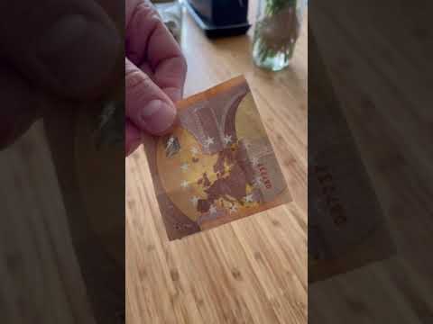 Vídeo: Nota 50 euros: dúvidas sobre autenticidade e uso