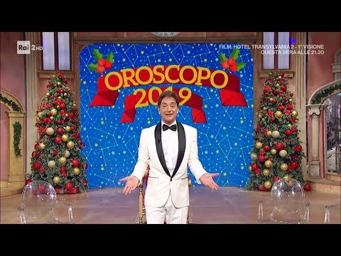 L'oroscopo del 2019 di Paolo Fox - I Fatti Vostri 31/12/2018