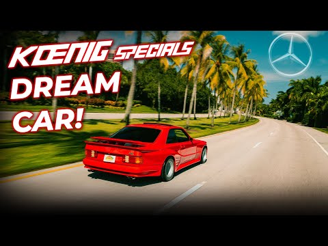 80s WIDEBODY ICON!! Koenig Specials 560 SEC Mercedes