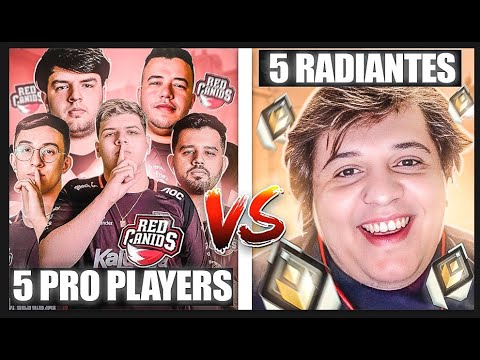 5 Radiantes vs 5 jogadores profissionais em uma partida OFICIAL de campeonato! 🏆🏆🏆