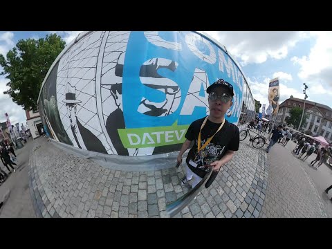 Rundgang beim Internationalen Comic-Salon 2018 in 360° Live (Part 1/3) | Halle A | Erlangen