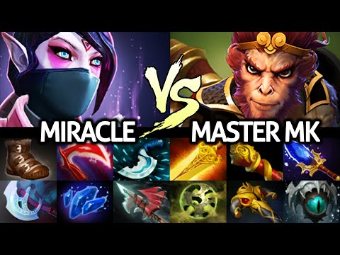 MIRACLE Templar Assassin VS Pro Monkey King Mid Lane Dota 2