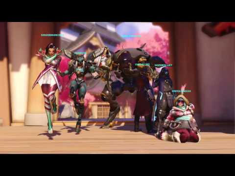 #582 Overwatch Quick Play as D.Va with REDEYE1 SS, Santoryu Lucy, and Checho1202
