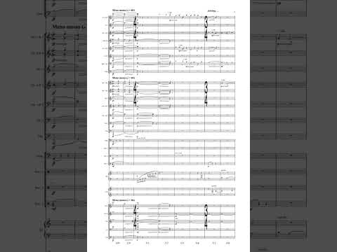FOR CASCADIA (2025) for orchestra | UNT Symphony Orchestra [Score]