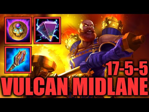 The Hottest Mid Around, Vulcan Midlane | Smite Ranked