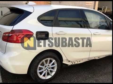 Subasta de BMW 216D Tourer de 2015 accidentado