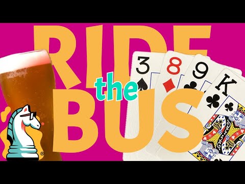 How to Play Ride the Bus | a drinking game with cards - YouTube