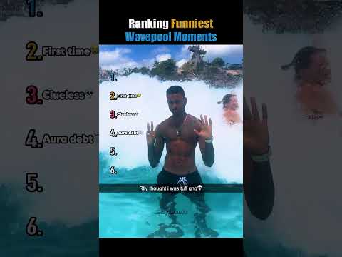 Ranking Funniest Wavepool Moments✌🏼😭