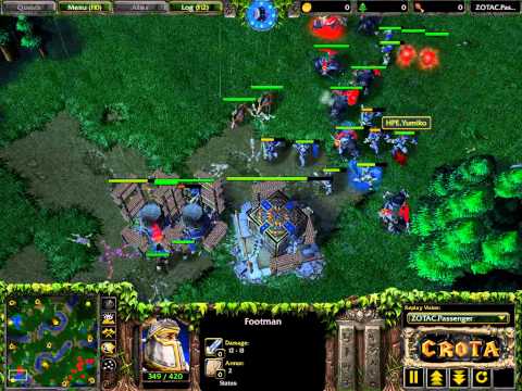 Yumiko (HU) vs ZhouXiXi (NE) - G1 - WarCraft 3 - WC702