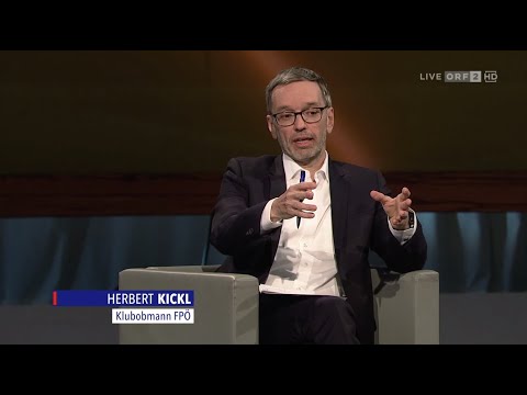 Herbert Kickl - Aussagen zu Corona (ORF - IM ZENTRUM) - 10.1.2021