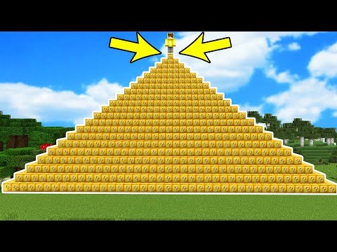 OHA PİRAMİT ŞANS BLOKLARI! - Minecraft