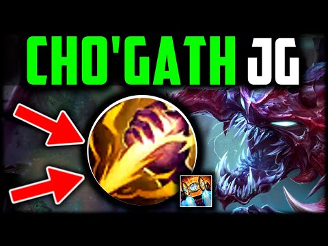 How to Cho'Gath Jungle for Beginners (Best Build/Runes) - Cho'Gath Jungle Guide League of Legends