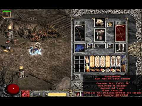 Diablo 2 Single Player: Fury / Armageddon Druid