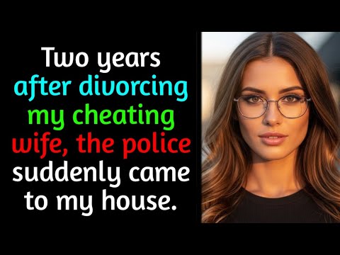 Two years after divorcing my cheating wife, the police suddenly came to my house.. 