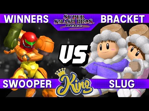 Smash Melee - Swooper (Samus) vs Slug (ICs) - King Winners Bracket