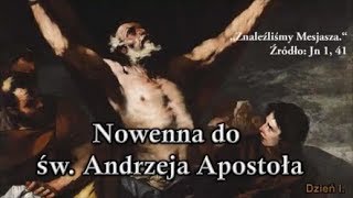 Nowenna do św  Andrzeja Apostoła -  Dzień I.