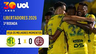 MIRASSOL 1 X 0 LANÚS | ESTREIA EM GRANDE ESTILO! | MELHORES MOMENTOS | LIBERTADORES 2026