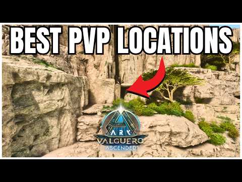 Top 15 Best PVP Base Locations Valguero: Ark Survival Ascended