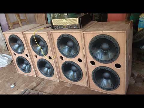 15 inch 400 Watt Desi Speaker Sound Testing