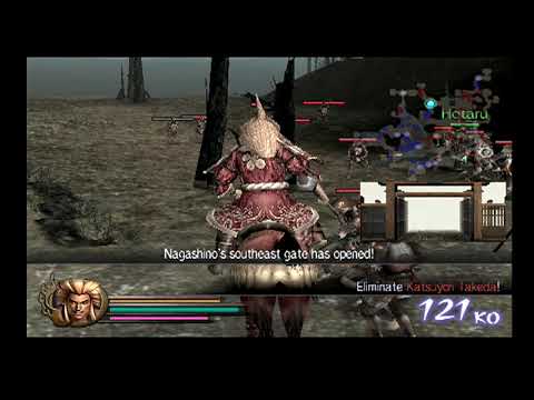 Samurai Warriors 100% Mission Guide! Keji Maeda Walkthrough! Final Version of Battle of Nagashino!