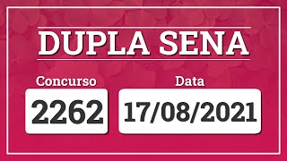 Capa de DUPLA SENA 2262