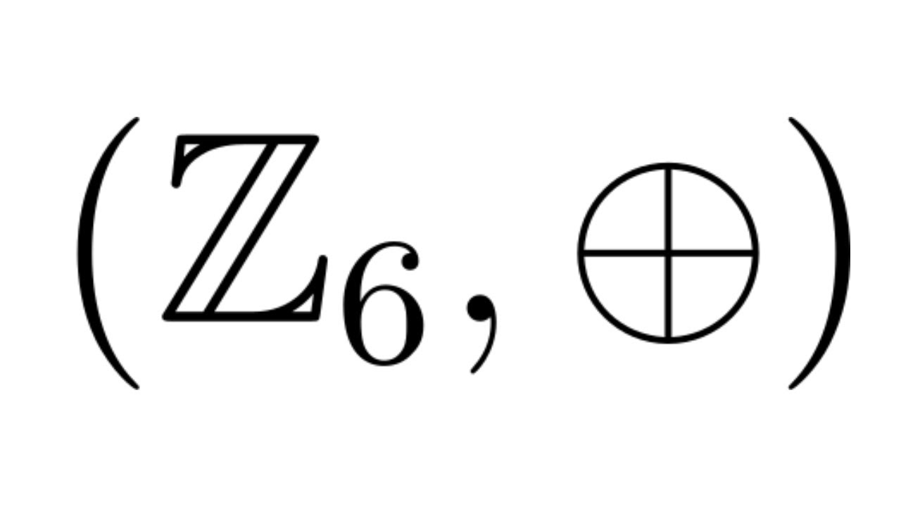 The Group of Integers Modulo 6