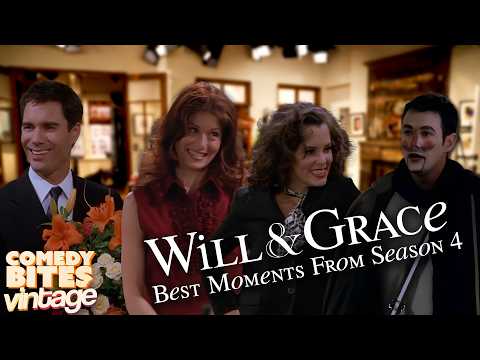 Will & Grace Season 4 Best Moments You Can’t Miss! | Comedy Bites Vintage