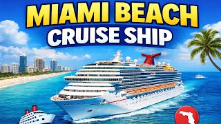 Miami Beach Florida Travel Guide 🌊 | Best Beach Views & Cruise Port