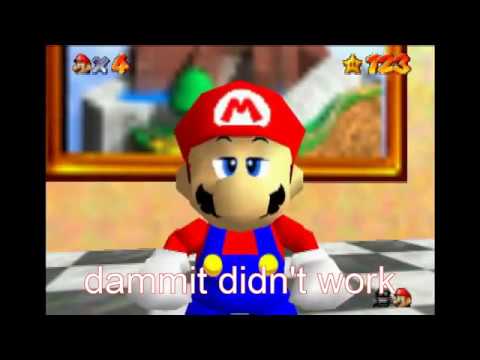 super mario 64 bloopers: super hello kitty rollercoaster teaparty 2
