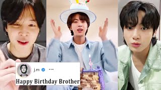Famous People Wishing Jin Happy Birthday  BTS Jin 